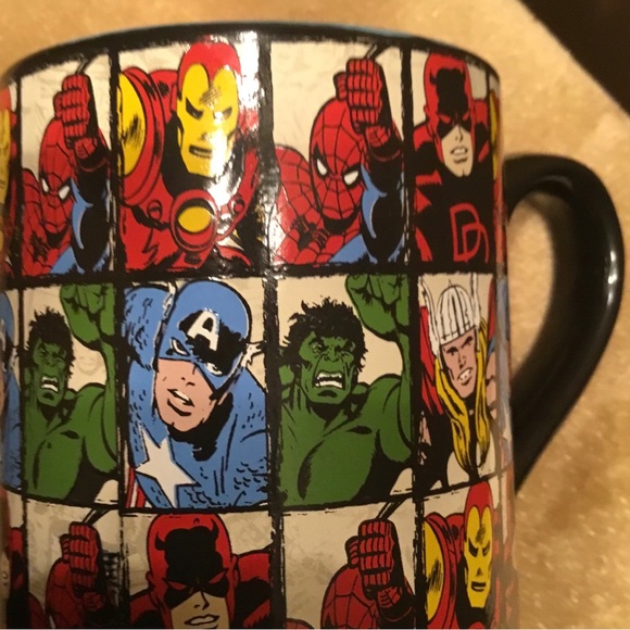 🆕 Marvel Character Mug / 14 ounce / Ceramic / 414 ml / Ideal for hot beverages - Picture 4 of 7